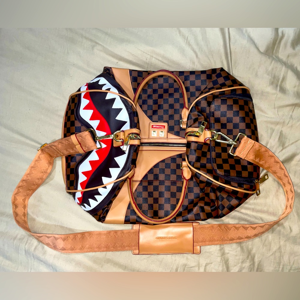 Sprayground Henny Air to the Throne Duffle Bag Limited Edition